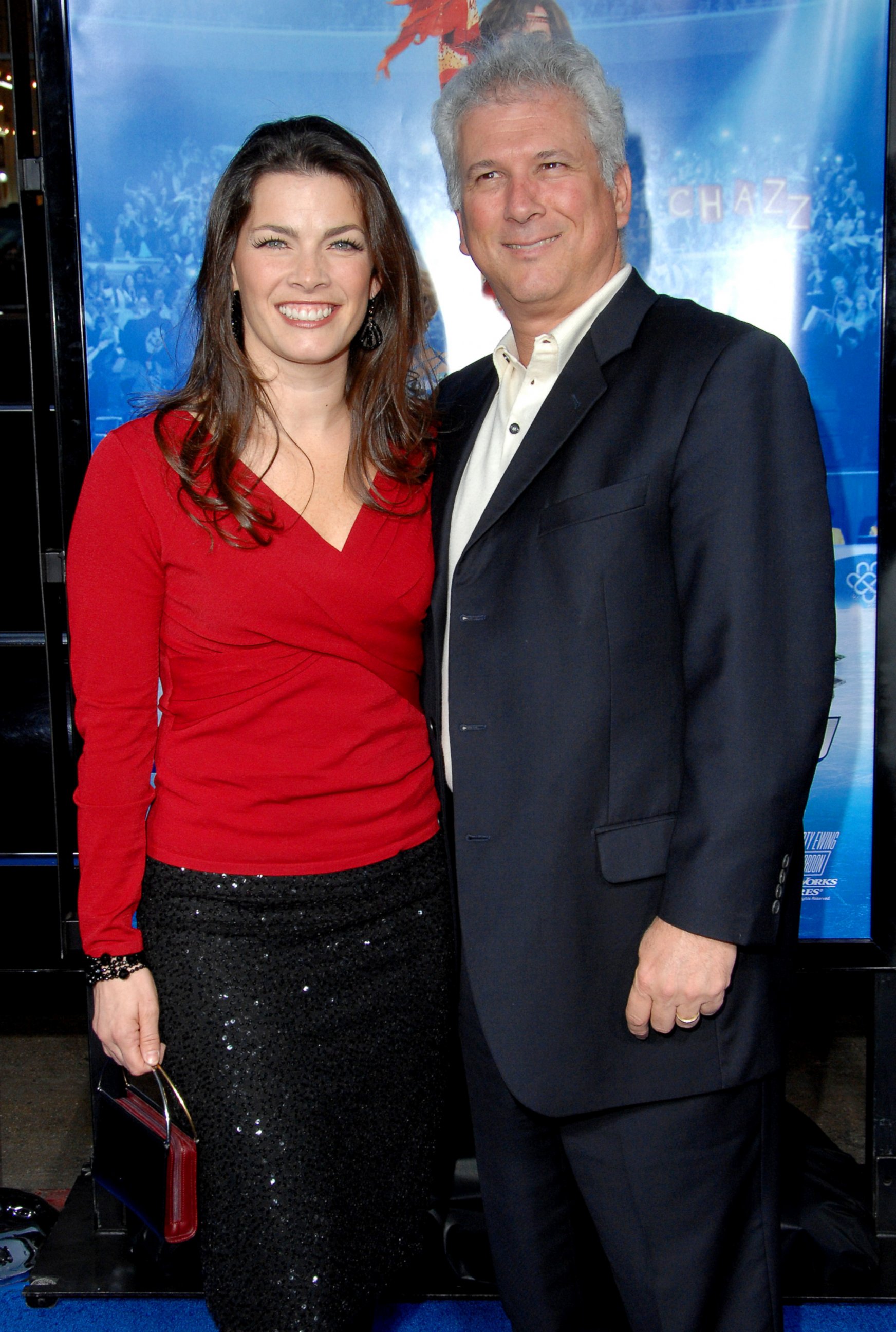 PHOTO: Nancy Kerrigan and husband Jerry Solomon during "Blades Of Glory" Los Angeles Premiere - Arrivals at Grauman's Chinese Theatre in Hollywood, Cali.