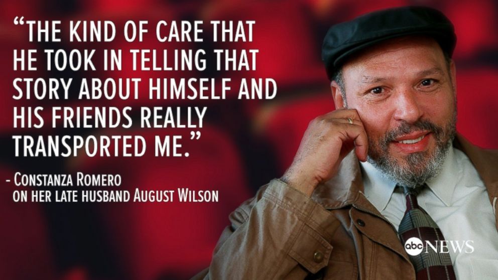 PHOTO: August Wilson in Boston, Aug. 25, 1995.