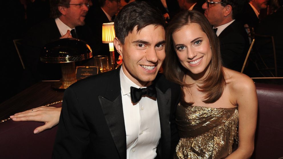 Ricky Van Veen and Allison Williams attend an event together in this file photo, May 6, 2014, in New York.