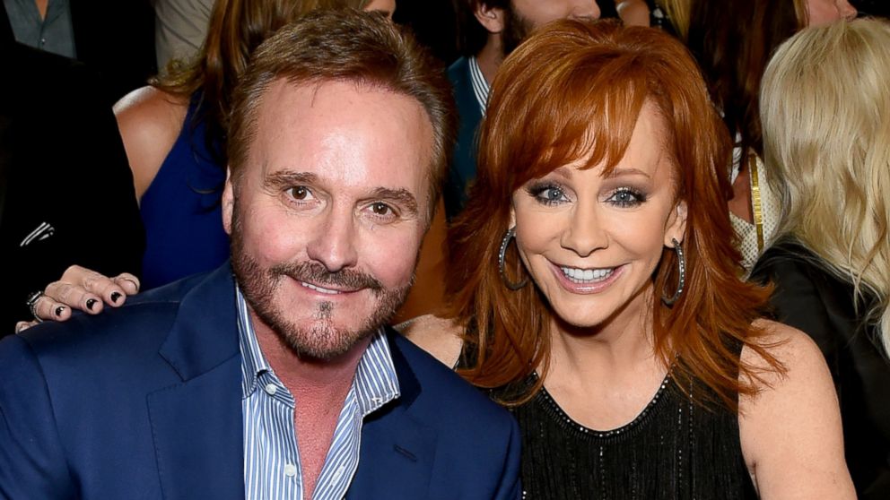 Narvel Blackstock and Reba McEntire attend the 50th Academy of Country Music Awards at AT&T Stadium on April 19, 2015 in Arlington, Texas. 