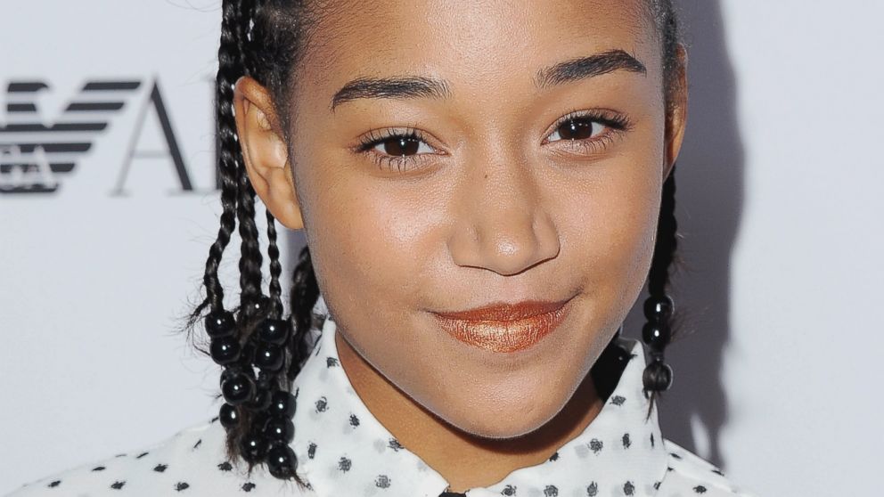Amandla Stenberg arrives at the Teen Vogue Young Hollywood Party on Sept. 26, 2014 in Los Angeles.