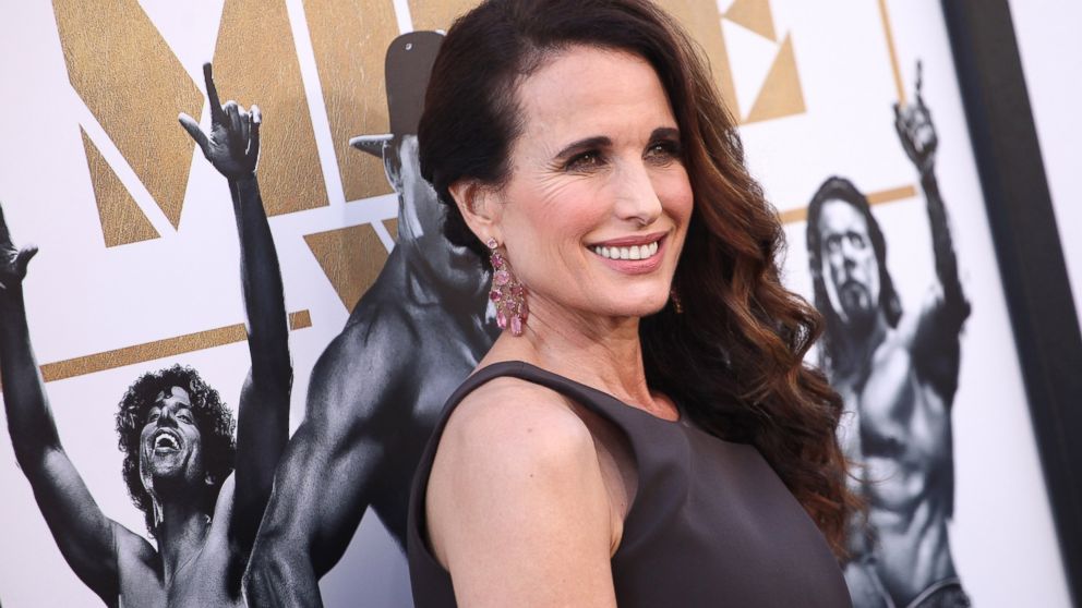 PHOTO: Andie MacDowell attends the Los Angeles world premiere of Warner Bros. Pictures' "Magic Mike XXL" held at TCL Chinese Theatre IMAX on June 25, 2015 in Hollywood, Calif.  