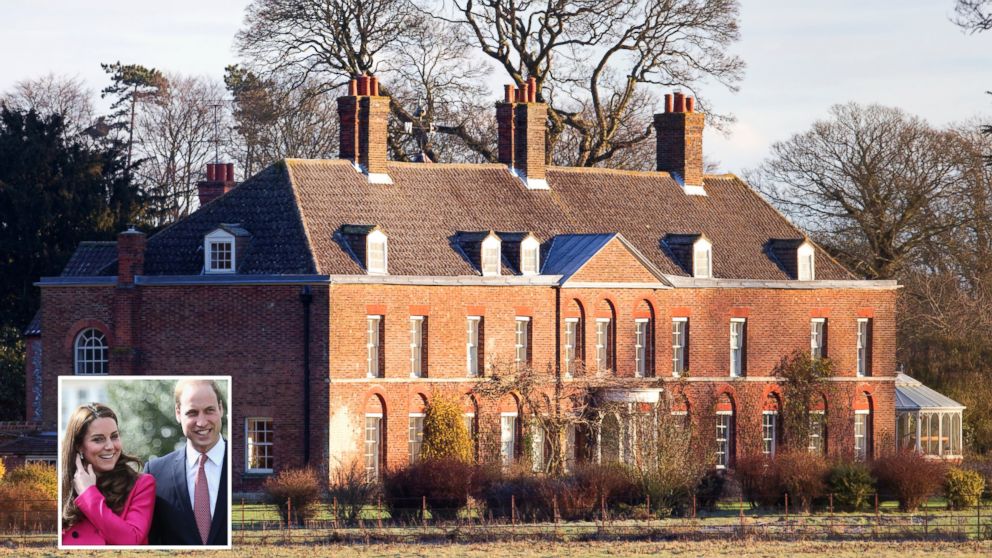 Anmer Hall is Duchess Kate and Prince William's 10-bedroom home on the queen's Sandringham Estate in Norfolk.
