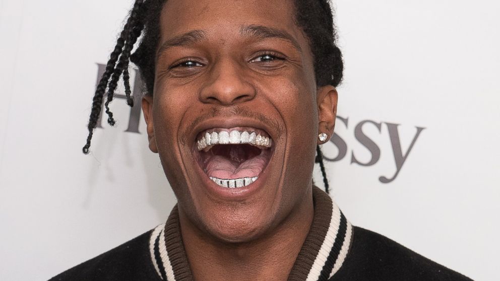 Rapper A$AP Rocky attends the 2015 Tribeca Film Festival at Spring Studios on April 21, 2015 in New York.