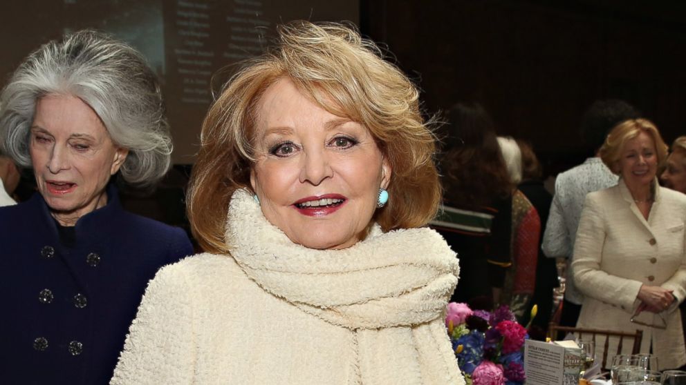 PHOTO: Barbara Walters attends the New York Public Library Lunch 2016: A New York State of Mind at The New York Public Library - Stephen A. Schwarzman Building, April 13, 2016 in New York.  