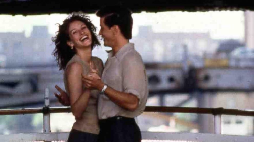 Julia Roberts and Dermot Mulroney appear in "My Best Friend's Wedding," 1997.