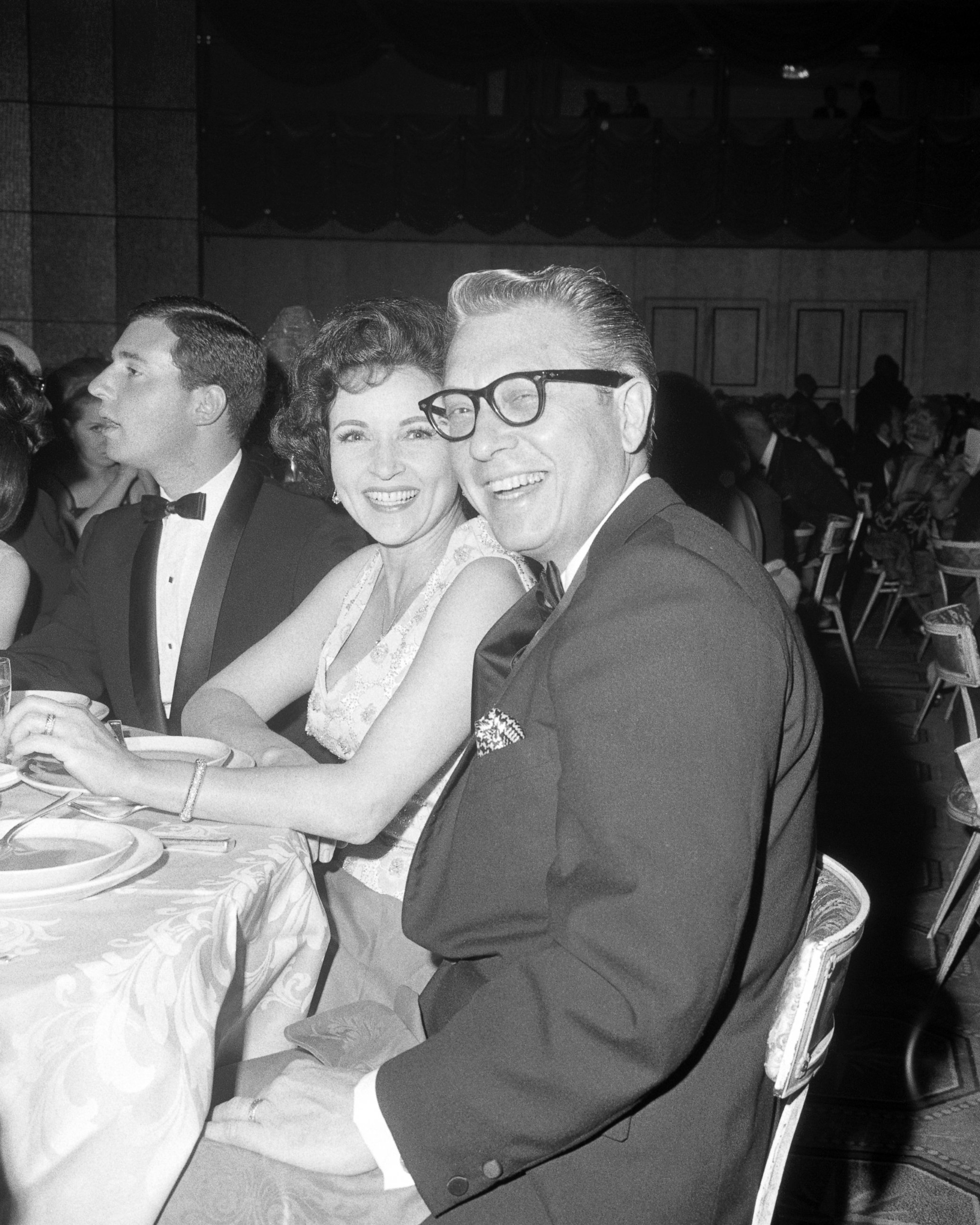 PHOTO: Betty White and husband Allen Ludden attend the 18th Emmy Awards at the Hollywood Palladium, Los Angeles, May 22, 1966.