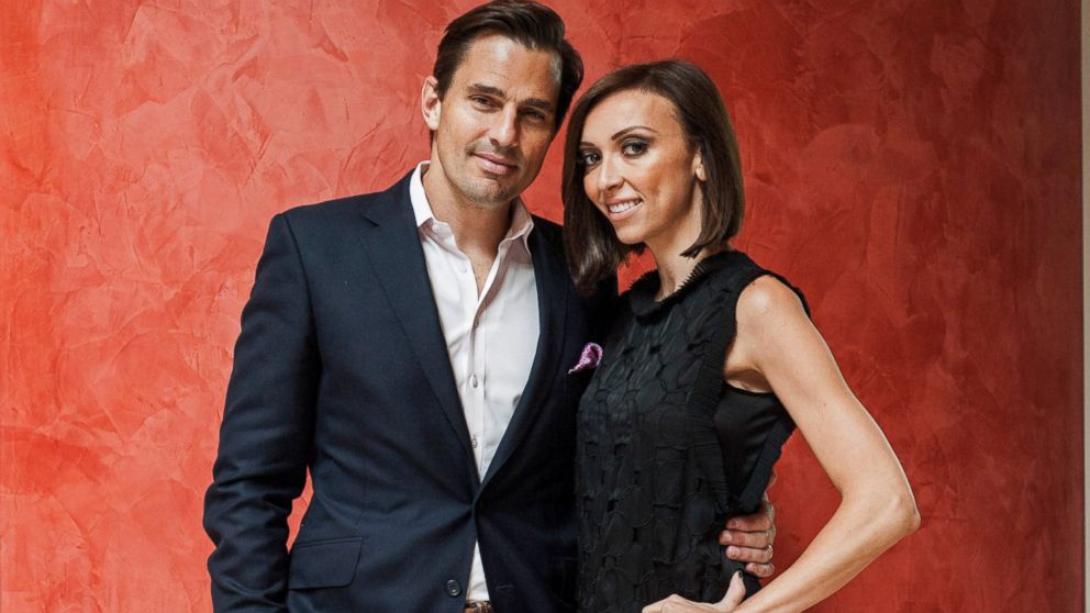 Bill and Giuliana Rancic pose for a portrait at the Embassy of Italy on October 14, 2013 in Washington, DC.