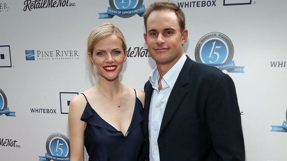Brooklyn Decker and Andy Roddick attend the 10th Annual Andy Roddick Foundation Gala at ACL Live on May 4, 2015 in Austin, Texas.  
