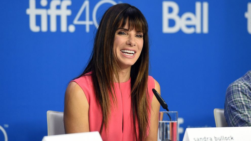 Sandra Bullock speaks onstage during the "Our Brand Is Crisis" press conference at the 2015 Toronto International Film Festival on Sept. 12, 2015 in Toronto.