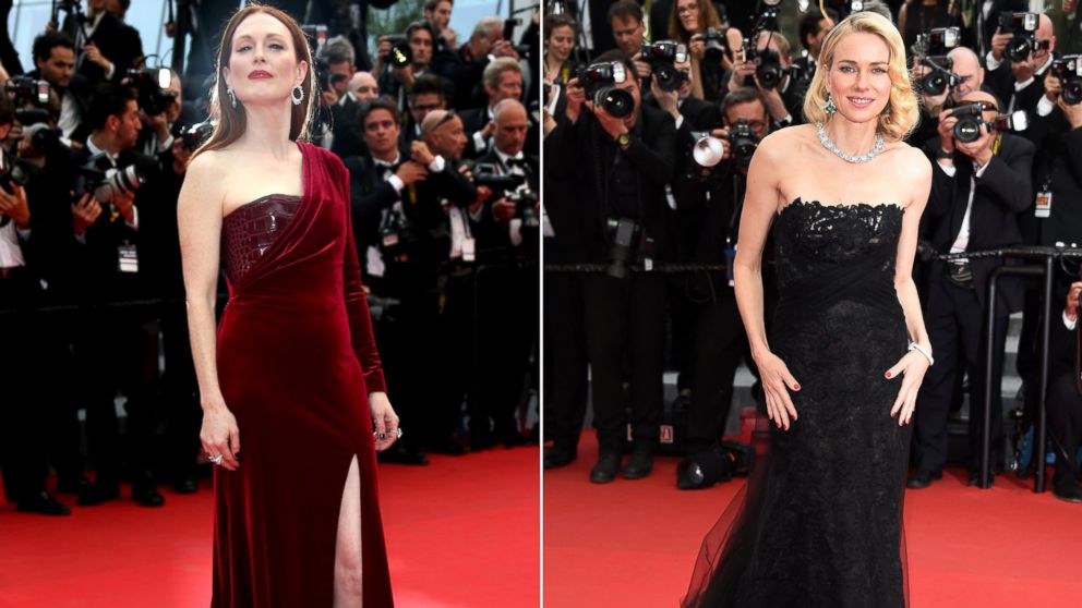 PHOTO: Julianne Moore and Naomi Watts attend the "Mad Max : Fury Road"  Premiere during the 68th annual Cannes Film Festival on May 14, 2015 in Cannes, France.