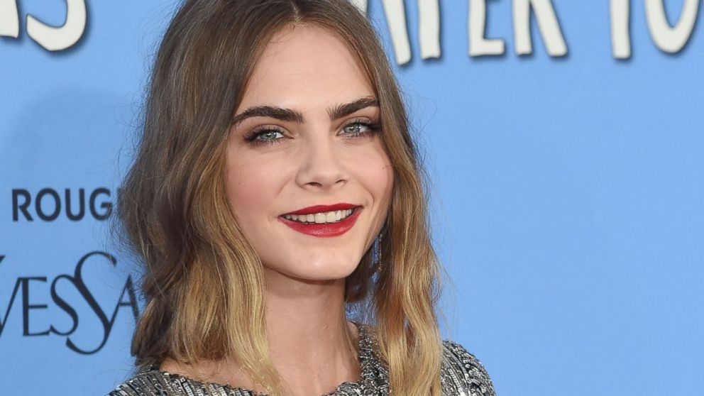 Cara Delevingne attends the New York premiere of "Paper Towns" at AMC Loews Lincoln Square, July 21, 2015, in New York.  