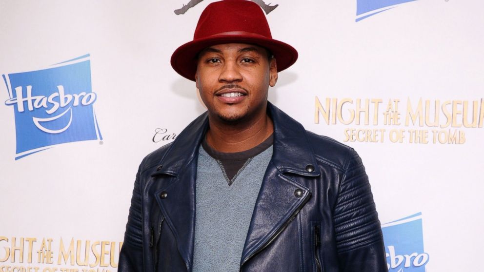 PHOTO: Carmelo Anthony attends A Very Melo Christmas 2014 on Dec. 19, 2014 in New York City.  