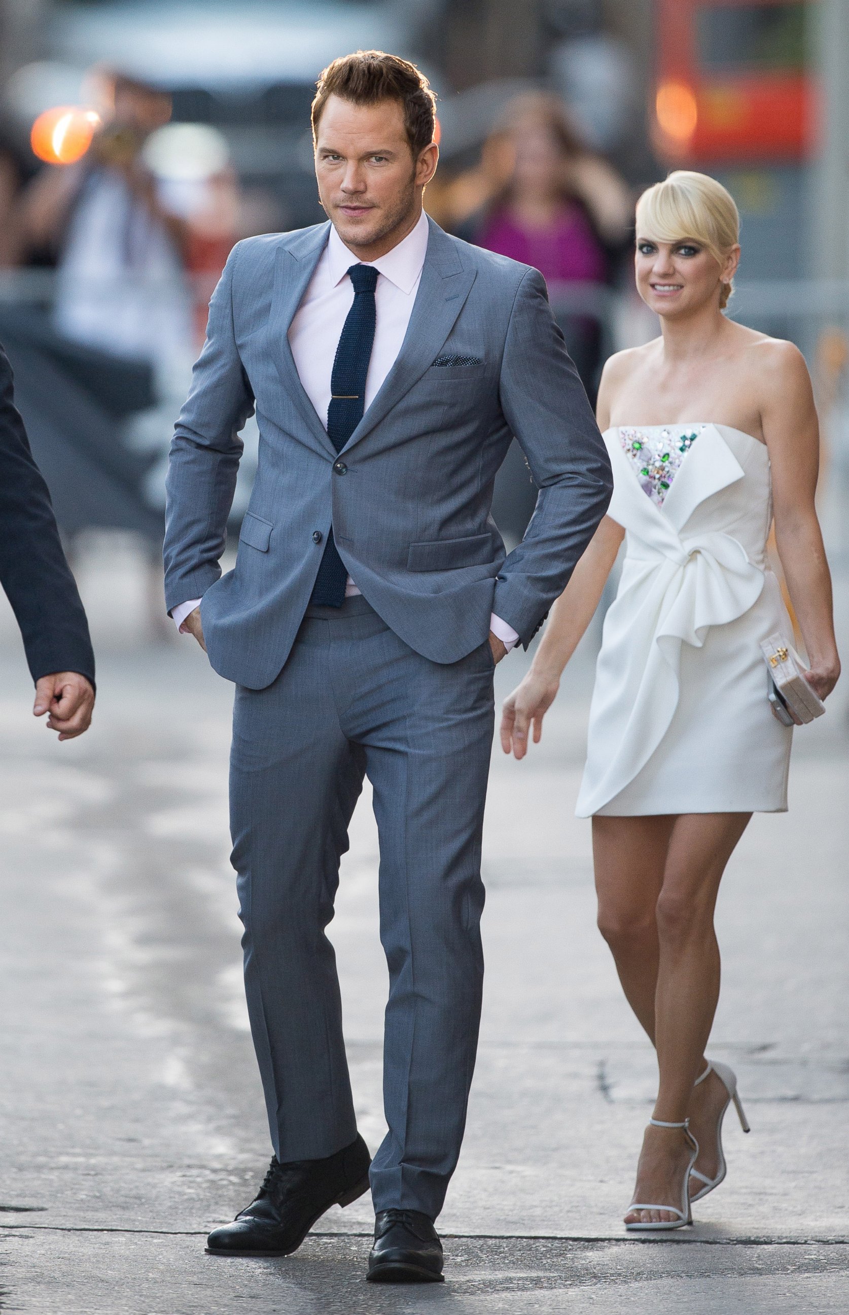 PHOTO: Chris Pratt and Anna Faris are seen on July 21, 2014 in Los Angeles, Calif.