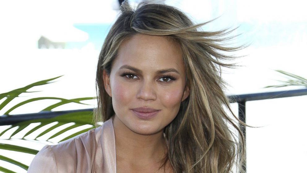 Chrissy Teigen attends the Sports Illustrated Swimsuit 2016 Swim Beach fan festival on Feb. 17, 2016 in Miami Beach, Fla.