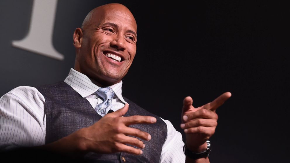 Dwayne "The Rock" Johnson speaks onstage at the Fast Company Innovation Festival in New York City on Nov. 9, 2015.