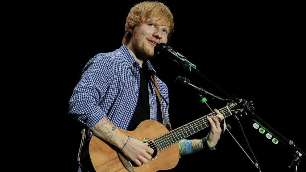 PHOTO: Ed Sheeran performs on stage at O2 Arena on Oct. 12, 2014 in London, United Kingdom.