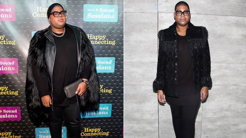 From left, EJ Johnson in 2014 and 2015.