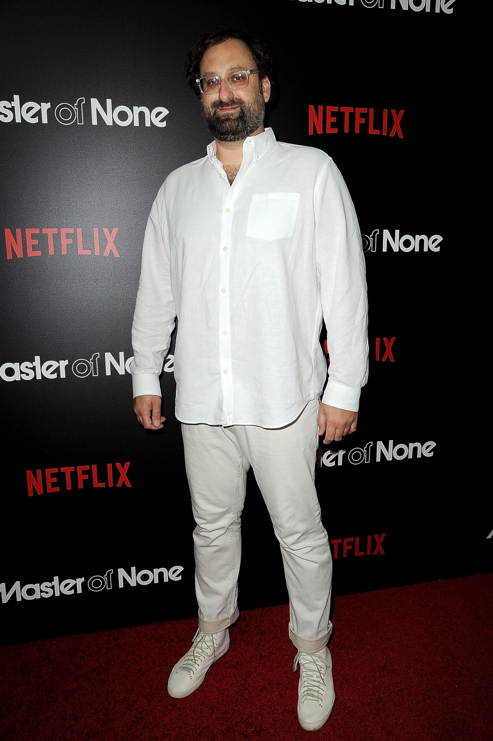 PHOTO: Eric Wareheim attends "Master Of None" premiere on Nov, 5, 2015 in New York.  