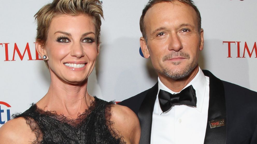 Faith Hill and Tim McGraw attend the TIME 100 Gala at Lincoln Center on April 21, 2015 in New York.