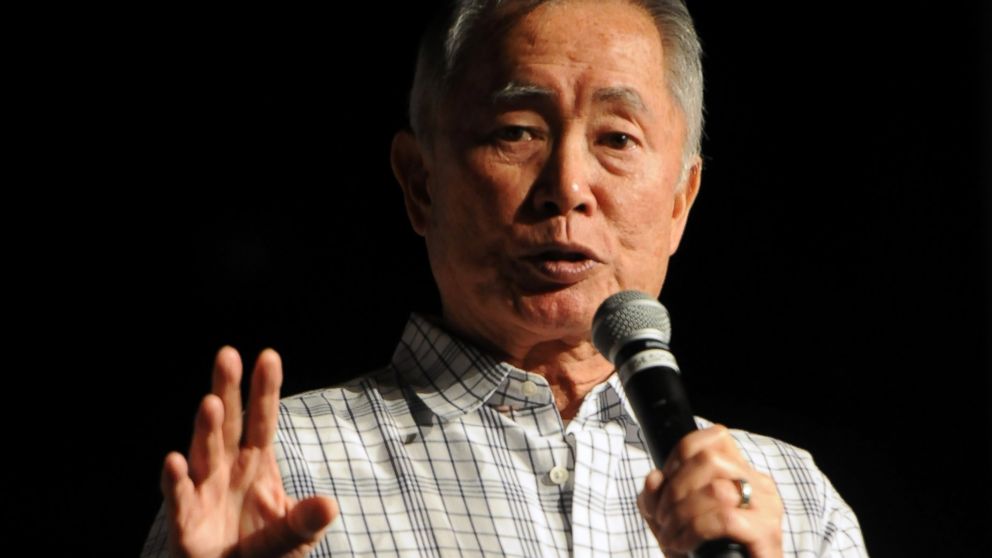 PHOTO: George Takei speaks at an event on Aug. 9, 2015 in Las Vegas.