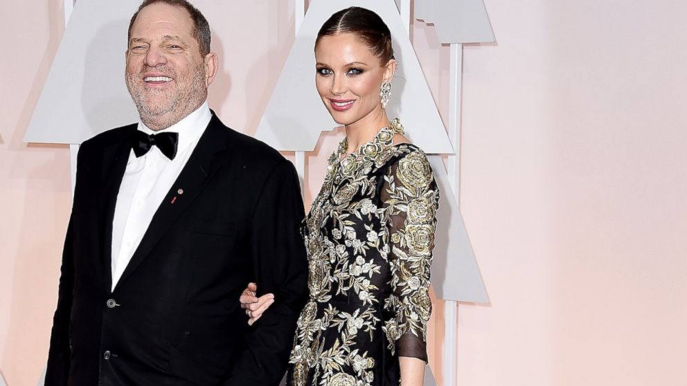Harvey Weinstein and Georgina Chapman attend the 87th Annual Academy Awards at Hollywood & Highland Center on Feb. 22, 2015 in Hollywood, Calif.