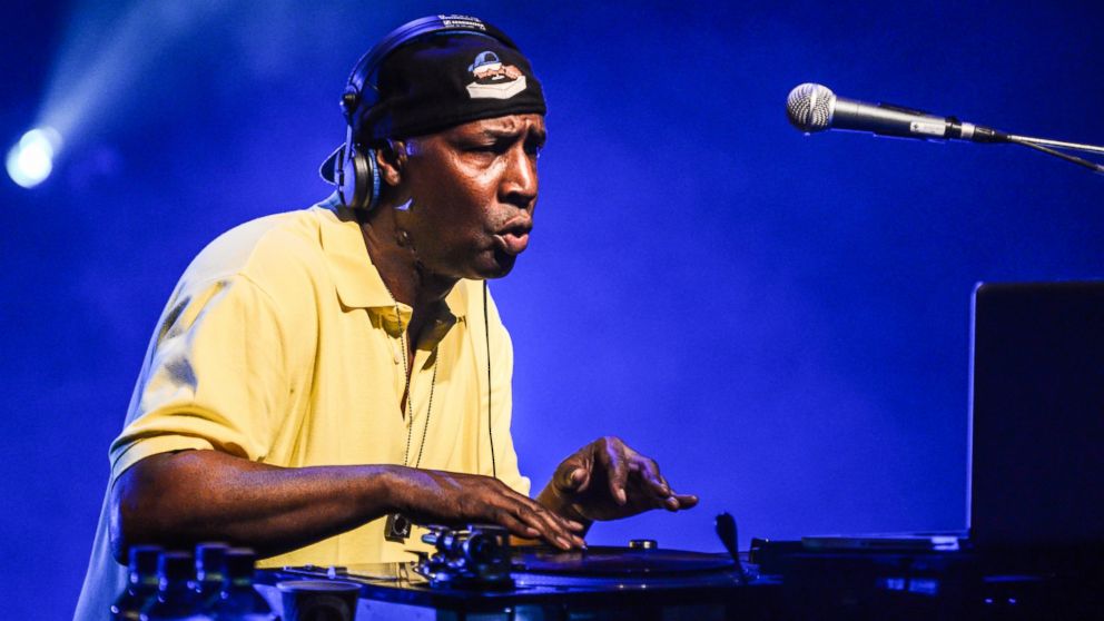 PHOTO: Grandmaster Flash performs on stage for James Lavelle's Meltdown at the Queen Elizabeth Hall, June 13, 2014, in London.