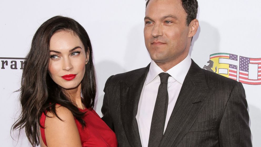 Megan Fox and Brian Austin Green are seen in this file photo, Oct. 11, 2014, in Beverly Hills, Calif.   