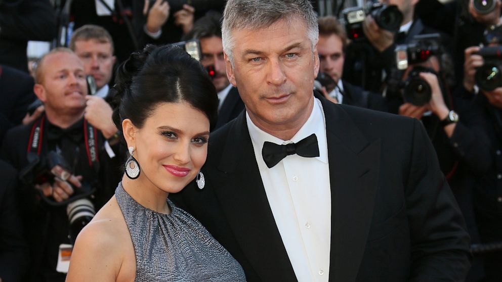 Alec and Hilaria Baldwin attend the premiere of the film "Blood Ties " at the 66th annual international film festival in Cannes, Southern France, in this May 20, 2013 photo