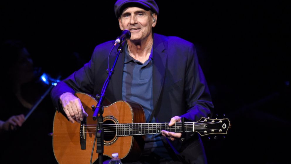PHOTO: James Taylor performs onstage during SiriusXM Presents James Taylor Live at The Apollo Theater on June 16, 2015 in New York
