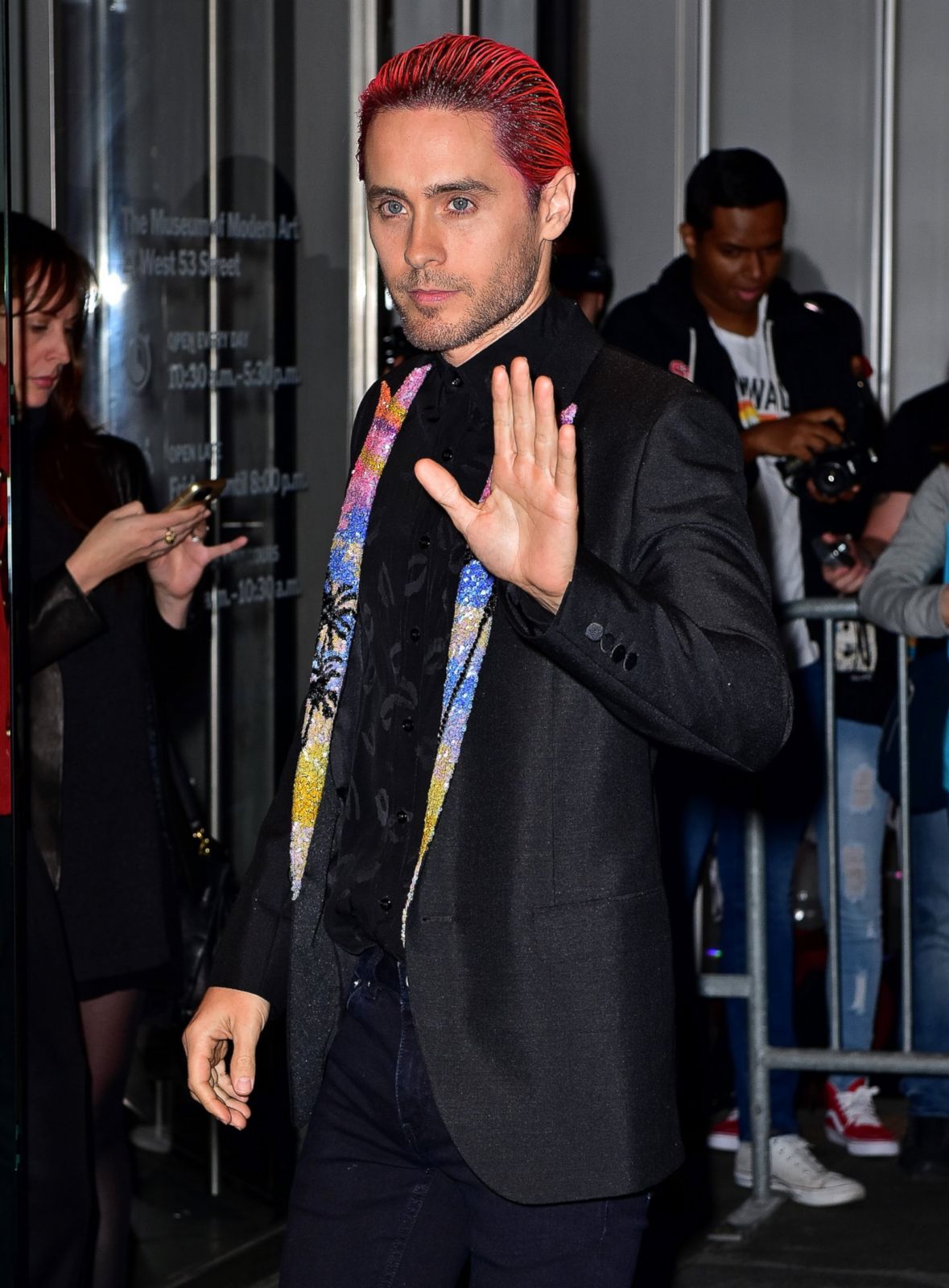 See Jared Leto Out And About With His Joker Hairstyle Picture