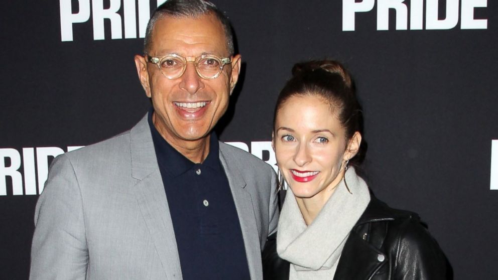 Actor Jeff Goldblum and Emilie Livingston attend the Screening of CBS Films' "Pride" on Sept. 23, 2014 in Beverly Hills, California. 