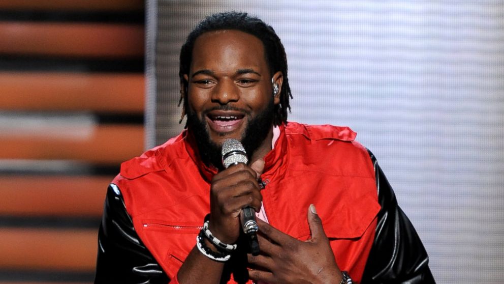 PHOTO: Contestant  Jermaine Jones performs onstage at FOX's "American Idol" Season 11 Top 13 Live Performance Show on March 7, 2012 in Hollywood, California. 