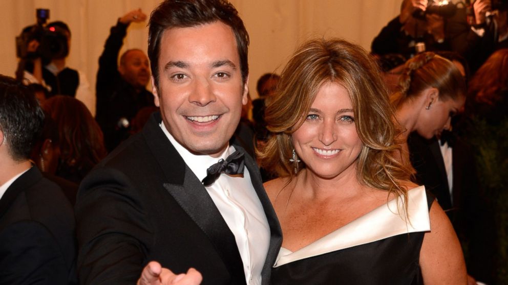 Jimmy Fallon and Nancy Juvonen attend the Costume Institute Gala at the Metropolitan Museum of Art May 6, 2013, in New York City. 
