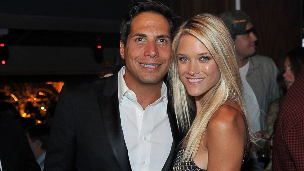 Actress/model Abbey Wilson and 'Girls Gone Wild' founder Joe Francis celebrate Scott Disick's 30th birthday at Hyde Bellagio at the Bellagio over Memorial Day weekend on May 26, 2013 in Las Vegas, Nevada.