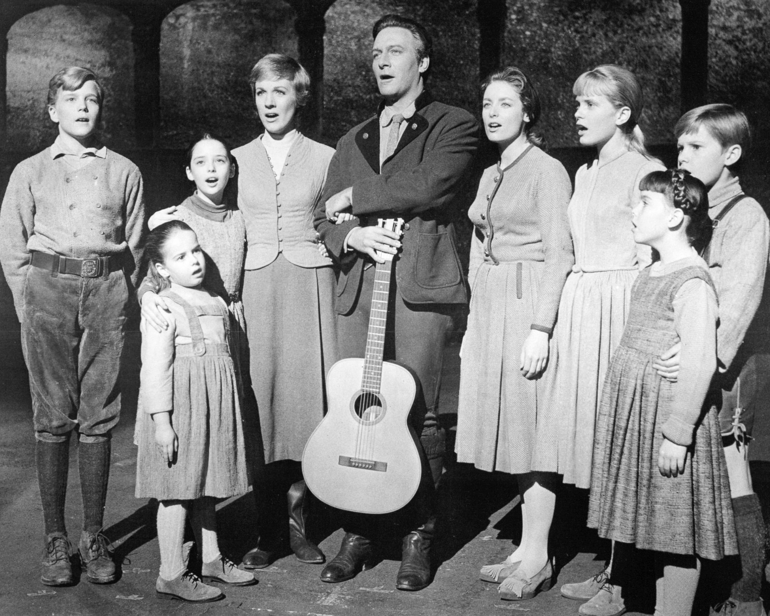 PHOTO: The actors playing members of the Von Trapp family in a promotional portrait for 'The Sound Of Music', directed by Robert Wise, 1965. 