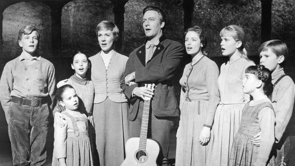 PHOTO: The actors playing members of the Von Trapp family in a promotional portrait for 'The Sound Of Music', directed by Robert Wise, 1965. 