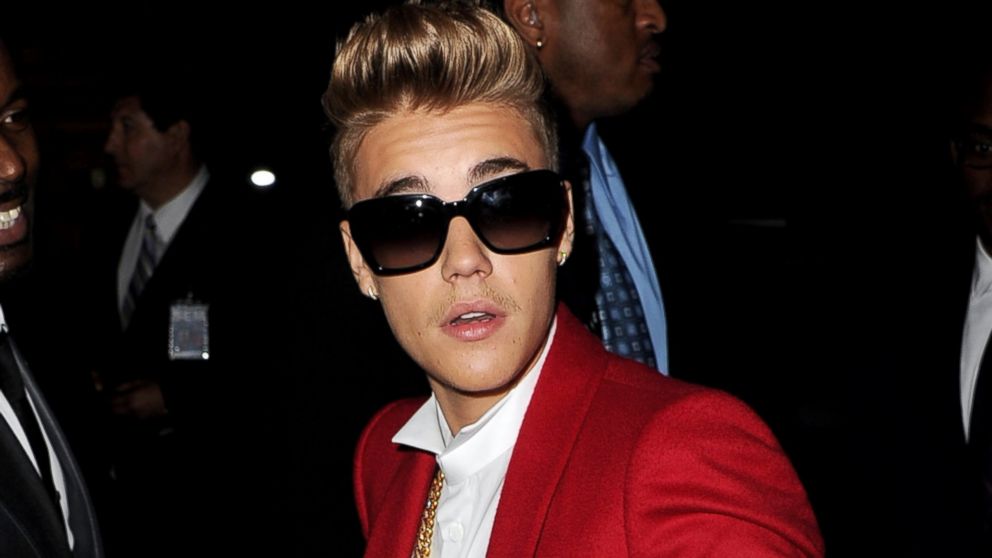 Singer Justin Bieber arrives at the premiere of Open Road Films' "Justin Bieber's Believe" at the Regal Cinemas L.A. Live on Dec. 18, 2013 in Los Angeles, Calif.