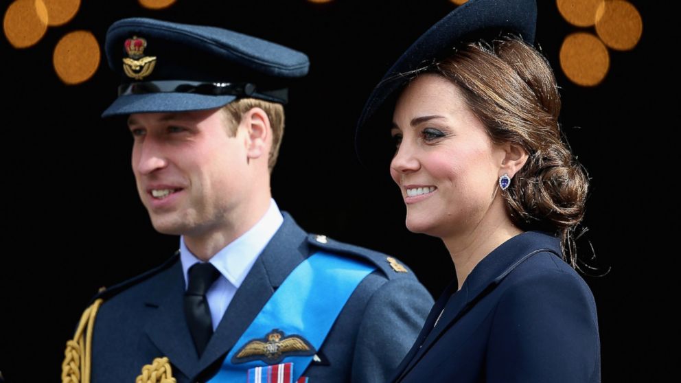Prince William and Catherine, Duchess of Cambridge leave St Paul's Cathedral after a Service of Commemoration for troops who were stationed in Afghanistan on March 13, 2015 in London, England.