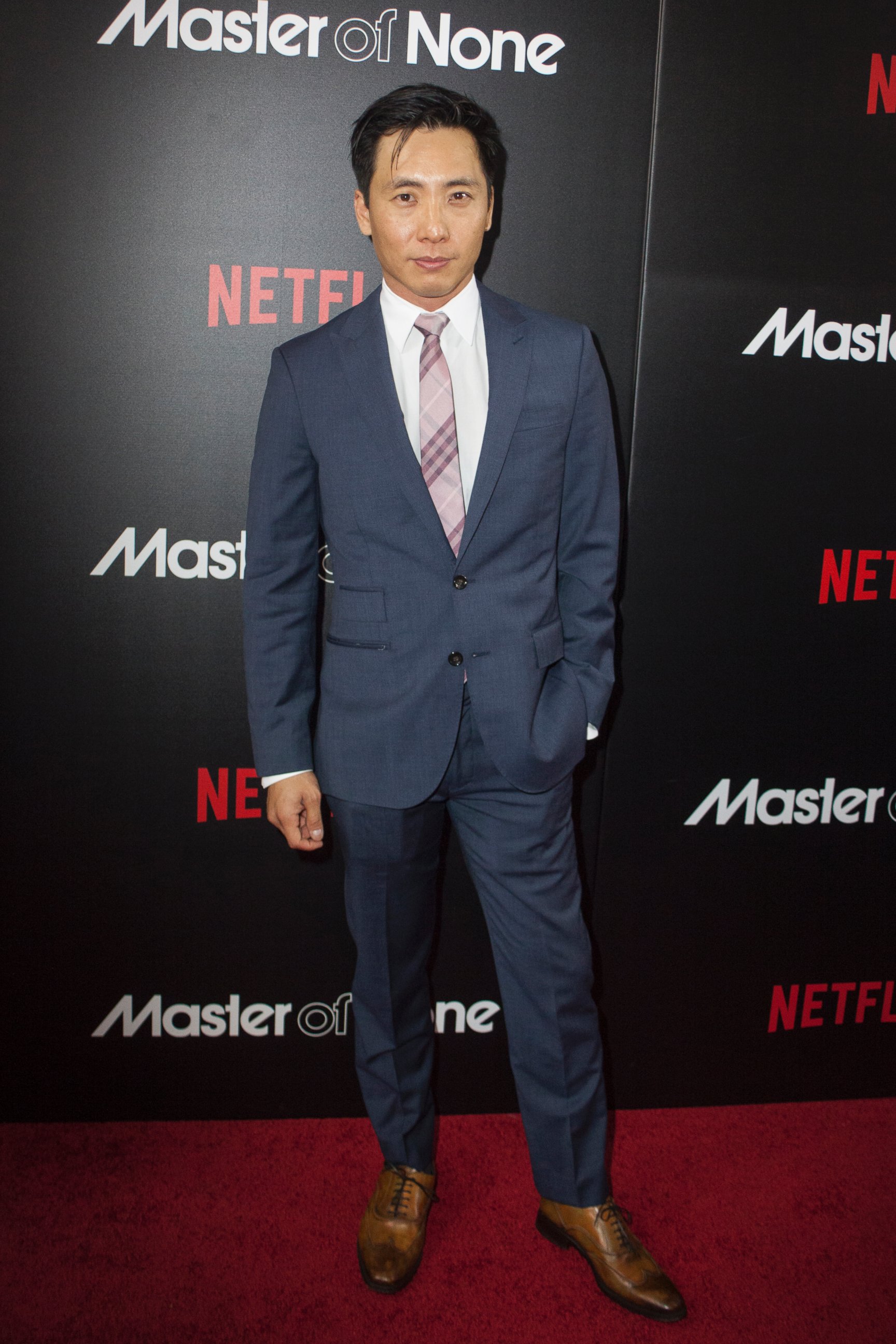 PHOTO: Kelvin Lu attends "Master Of None" premiere on Nov. 5, 2015 in New York. 