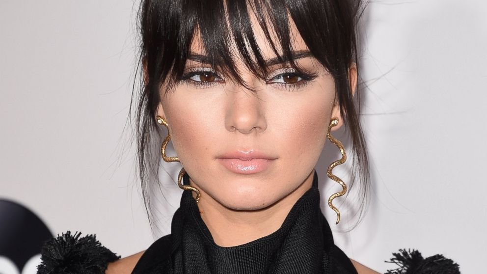 Model Kendall Jenner attends the 2015 American Music Awards at Microsoft Theater, Nov. 22, 2015 in Los Angeles.