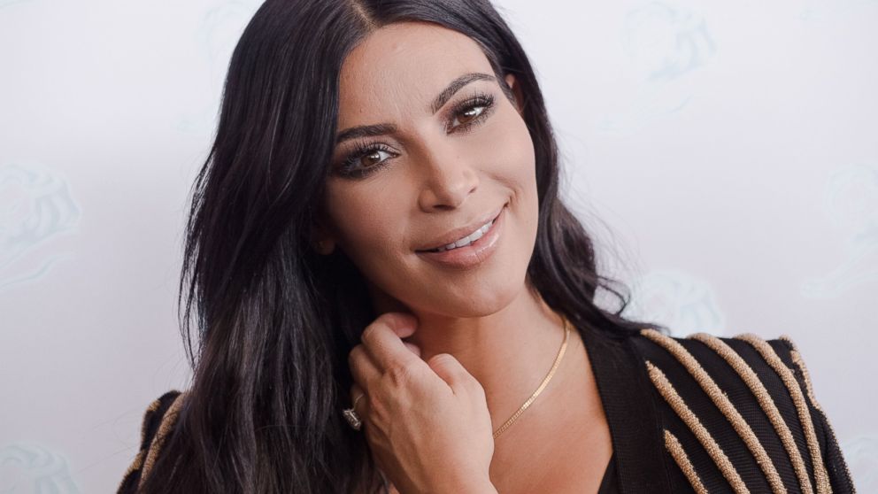 Kim Kardashian is pictured in this file photo, June 24, 2015, in Cannes, France.  