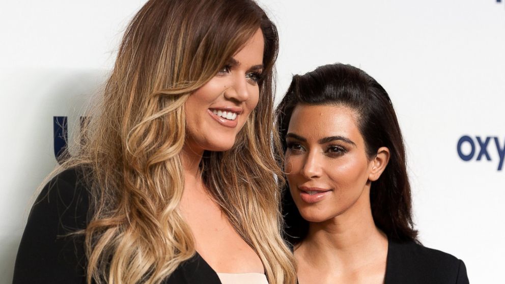 Khloe and Kim Kardashian attend an event at The Jacob K. Javits Convention Center on May 15, 2014 in New York City.