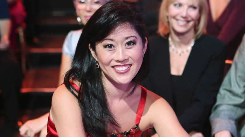 Kristi Yamaguchi is pictured during the filming of "Dancing with the Stars: All-Stars" on Sept. 24, 2012.