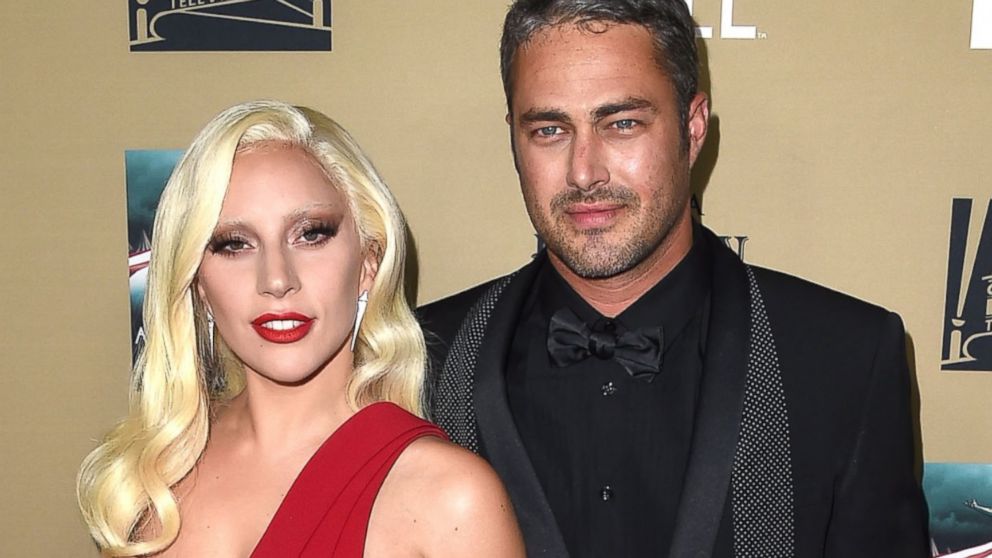 Lady Gaga and Taylor Kinney arrives at the Premiere Screening Of FX's "American Horror Story: Hotel," Oct. 3, 2015 in Los Angeles.