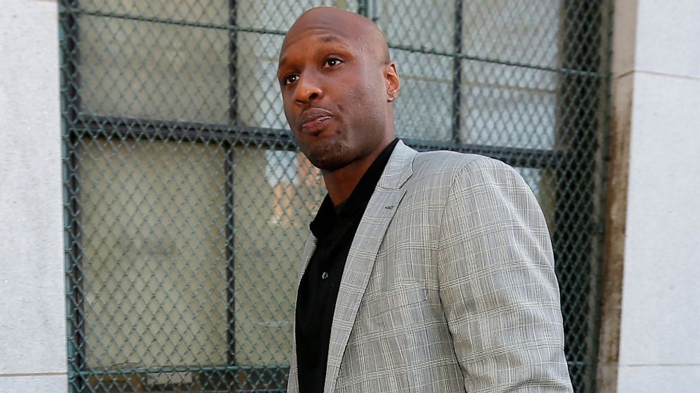 NBA player Lamar Odom attends a custody hearing at New York State Supreme Court in this March 5, 2013 file photo in New York City. 