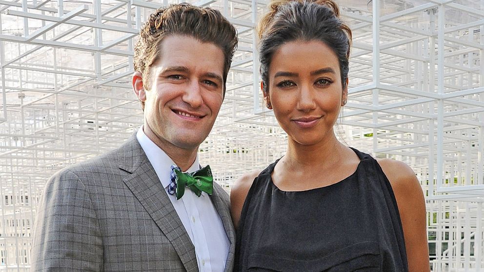 Matthew Morrison and Renee Puente attend the annual Serpentine Gallery Summer Party co-hosted by L'Wren Scott at The Serpentine Gallery, June 26, 2013 in London.
