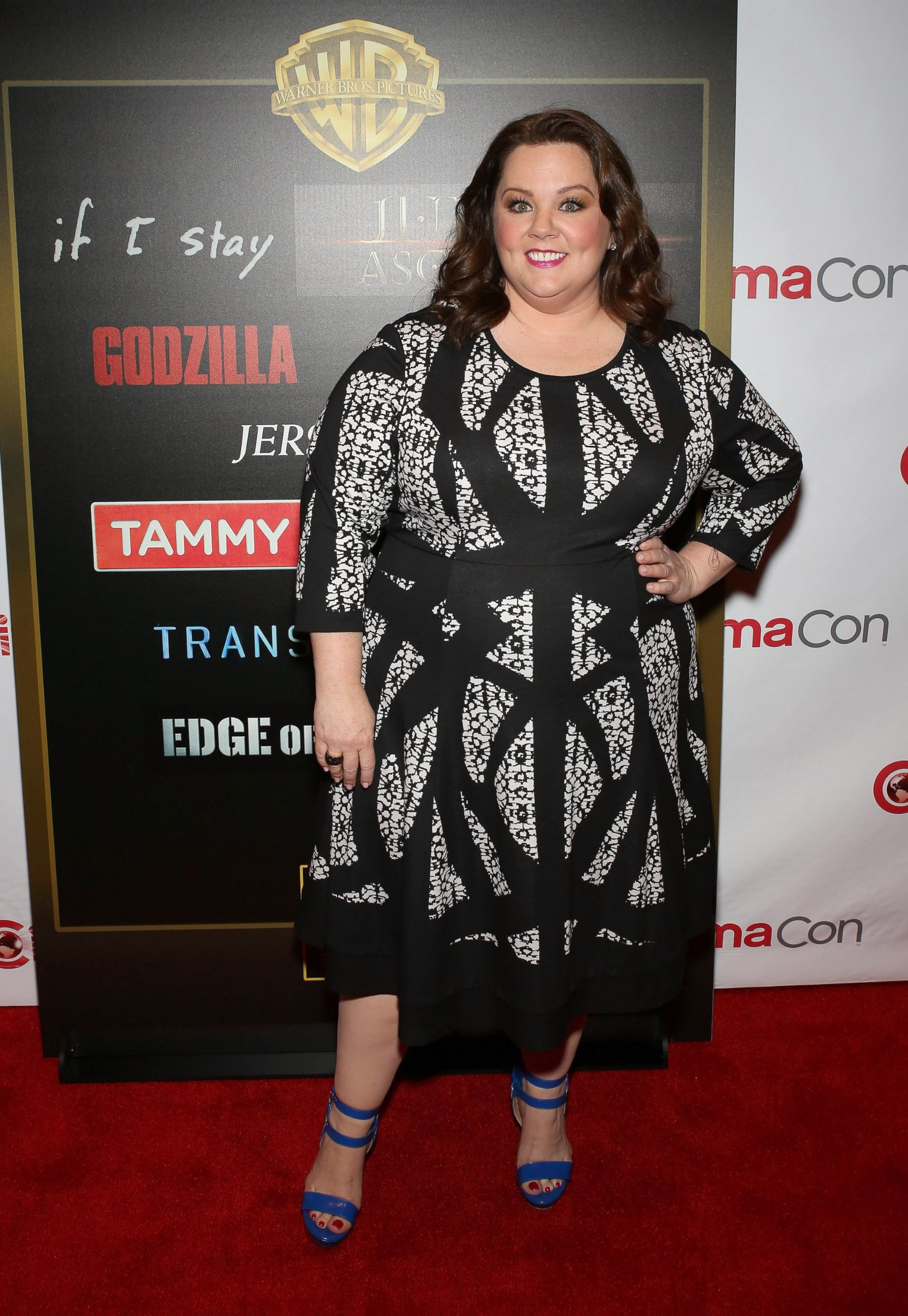 PHOTO: Actress Melissa McCarthy arrives at The Colosseum at Caesars Palace on March 27, 2014 in Las Vegas, Nev. 