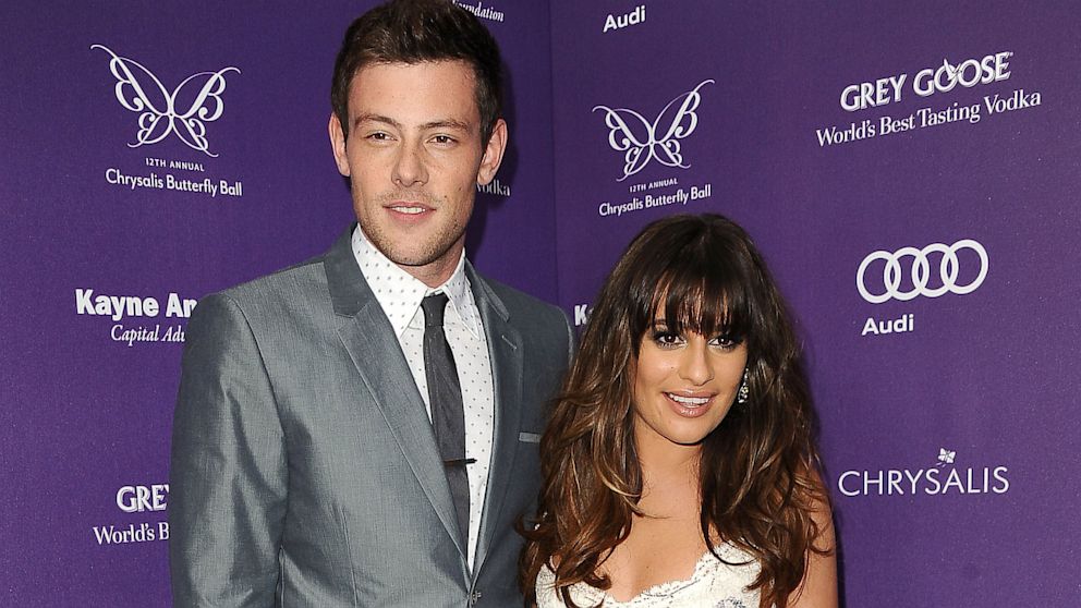 Cory Monteith and Lea Michele attend the 12th annual Chrysalis Butterfly Ball on June 8, 2013 in Los Angeles.