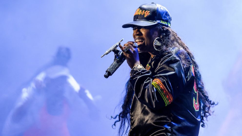 Missy Elliot performs on day 4 of Bestival at Robin Hill Country Park on Sept. 13, 2015 in Newport, Isle of Wight. 